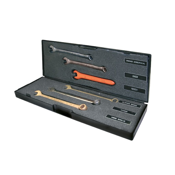 Ega Master SET OF 6 WRENCHES IN DIFFERENT MATERIALS 69342 - main